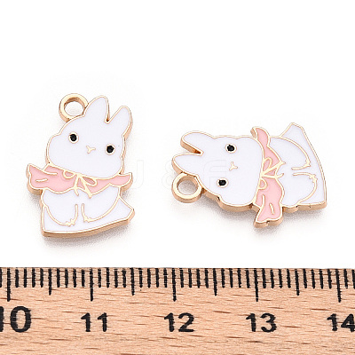 Alloy Enamel Pendants PALLOY-N170-035B-NR-1