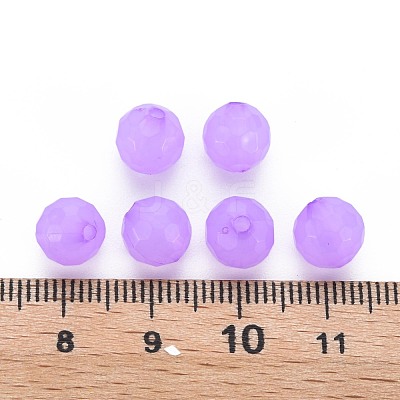 Transparent Acrylic Beads TACR-S154-62E-04-1