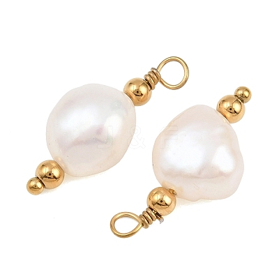 Natural Pearl Pendants PA-CBA0A45-03G-1