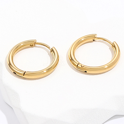 201 Stainless Steel Hoop Earrings for Women DR6966-1