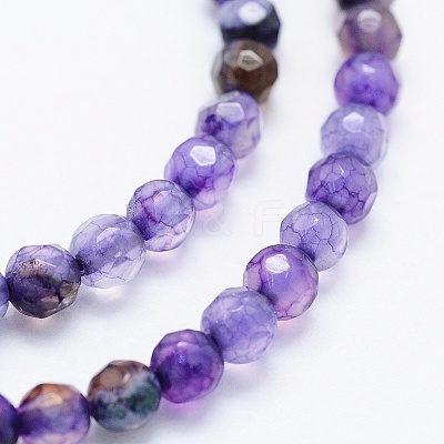 Natural Agate Beads Strands X-G-E469-12J-1