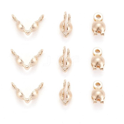Yellow Gold Filled Bead Tips KK-A130-02-1