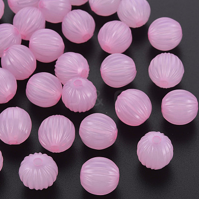 Imitation Jelly Acrylic Beads MACR-S373-11-E10-1