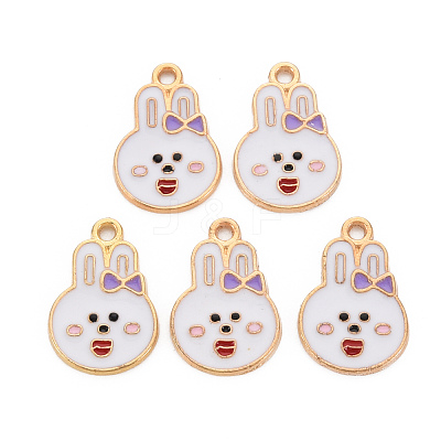 Alloy Enamel Pendants ENAM-N054-77D-1