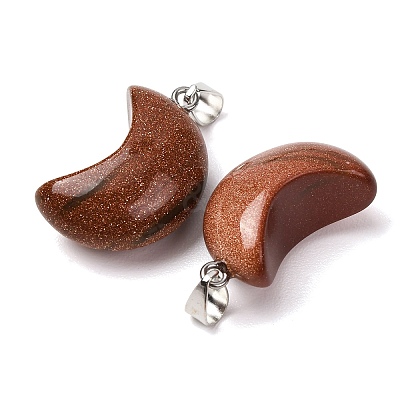 Synthetic Goldstone Pendants G-F820-02L-19-1