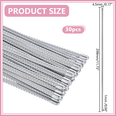 30Pcs Galvanized Steel Tube Boning DIY-HY0003-19B-1