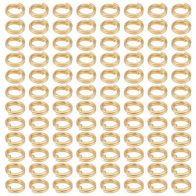 2Sets Brass Keychain Clasps KK-BC0014-47A-1
