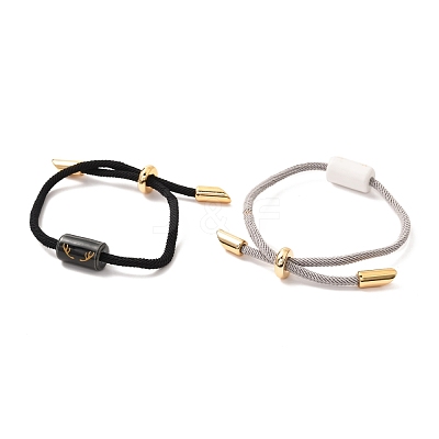 Adjustable Nylon Thread Cords Bracelets BJEW-G634-02-1