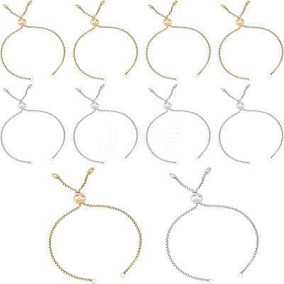 304 Stainless Steel Slider Bracelet/Bolo Bracelets Making MAK-UN0001-02-1