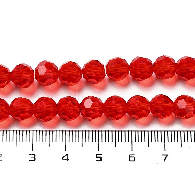 Transparent Glass Beads EGLA-A035-T8mm-D01-1