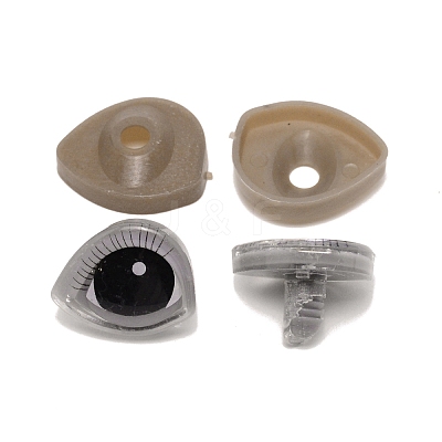 3D Plastic Doll Eyes and Eyes Washers Sets DIY-WH0264-11E-1