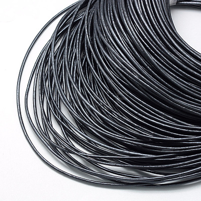 Spray Painted Cowhide Leather Cords WL-R001-2.0mm-38-1