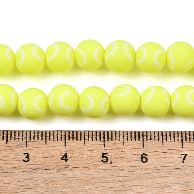 Handmade Polymer Clay Beads Strands PY-CBAEC33-01L-1