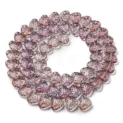 Glass Beads Strands GLAA-B018-01A-1