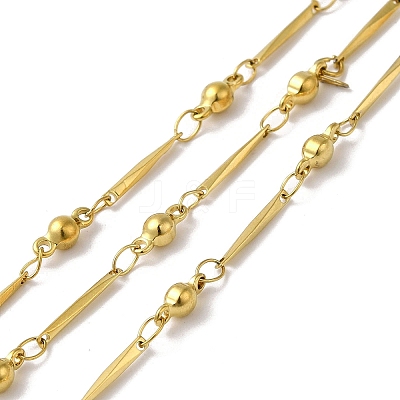 Ion Plating(IP) 304 Stainless Steel Faceted Rectangle Link Chains CHS-E012-03G-1