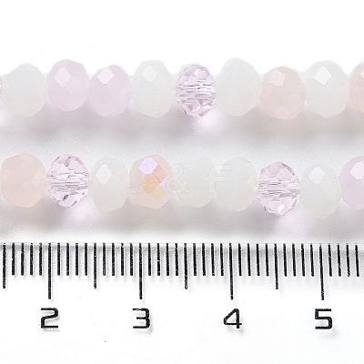 Glass Beads Strands EGLA-A034-M6mm-59-1