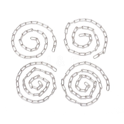 Unwelded Iron Paperclip Chains CH-FS0001-01P-1