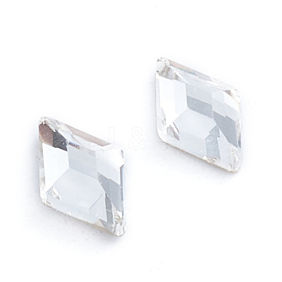 Glass Rhinestone Cabochons RGLA-L025-E03-001-1