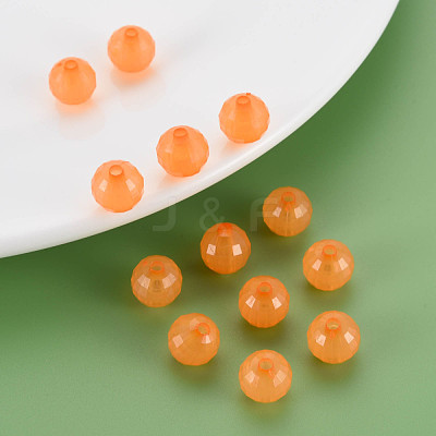 Transparent Acrylic Beads TACR-S153-42E-02-1