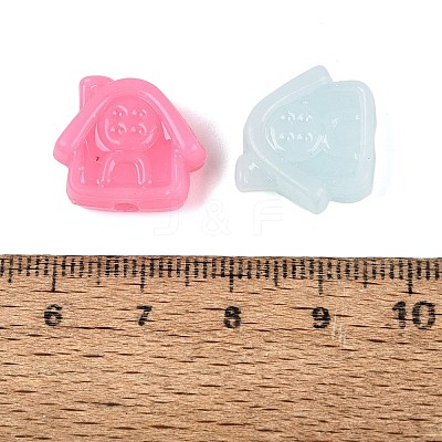 Imitation Jelly Plastic Beads KY-Q010-39-1
