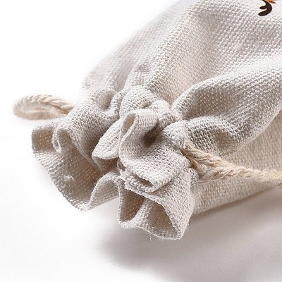 Christmas Cotton Cloth Storage Pouches LS-ABAG-M004-02J-1