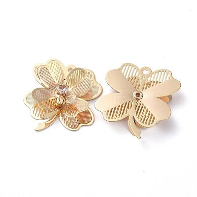 3D Brass Pendants LS-KK-I661-04G-1