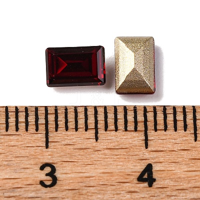 Glass Rhinestone Cabochons RGLA-A026-02A-208-1