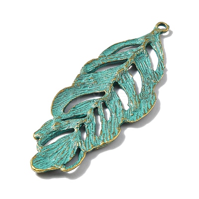 Tibetan Style Alloy Pendants PALLOY-YW0001-34-1
