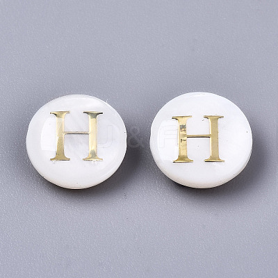 Natural Freshwater Shell Beads SHEL-S266-12H-1