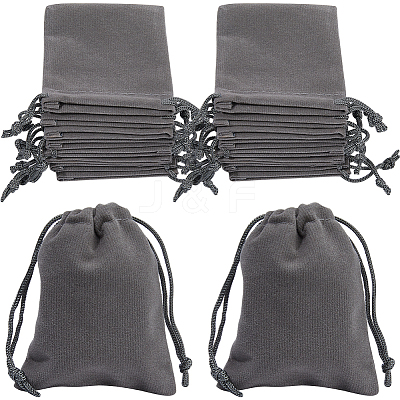 Velvet Jewelry Drawstring Gift Bags ABAG-BBC0001-10B-01-1