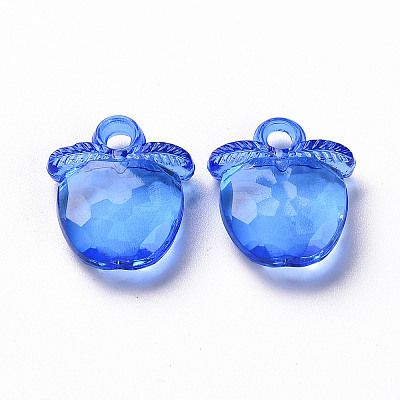 Transparent Acrylic Pendants TACR-S154-28B-86-1