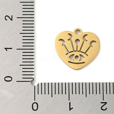 304 Stainless Steel Charms LS-STAS-S123-03G-07-1