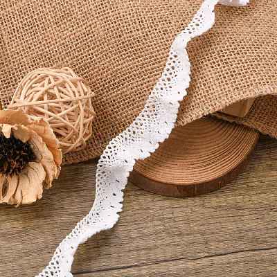 Stretchy Lace Trim Cotton String Threads for Jewelry Making OCOR-I001-248-1