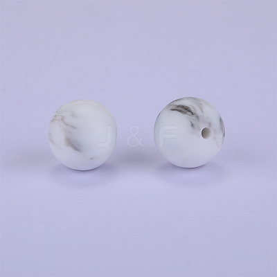 Round Silicone Focal Beads LS-SI-JX0046A-63-1