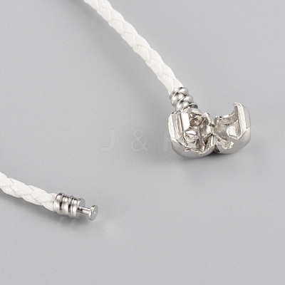 Imitation Leather European Style Bracelet Making MAK-R011-02A-1