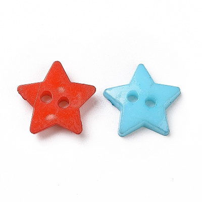Acrylic Buttons BUTT-E053-M-1