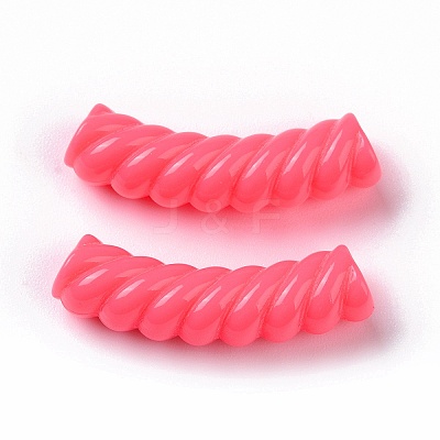 Opaque Acrylic Beads OACR-A016-03C-1