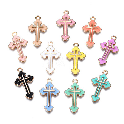 Alloy Enamel Pendants ENAM-S121-059-A-1