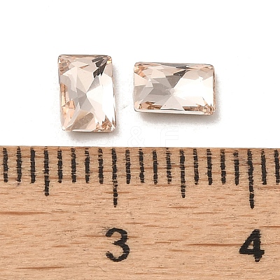 Glass Rhinestone Cabochons RGLA-P037-12A-D-1