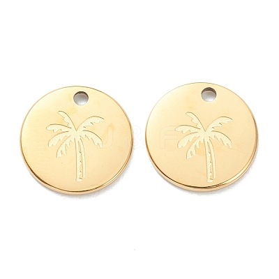Ion Plating(IP) 304 Stainless Steel Charms LS-STAS-P280-10G-1