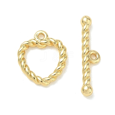 Brass Toggle Clasps KK-CBA42CA-01D-G-1