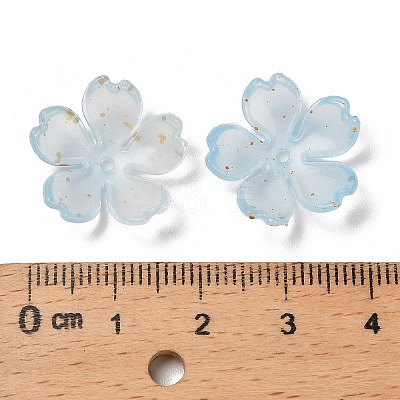 Acrylic Bead Caps OACR-H056-01H-1