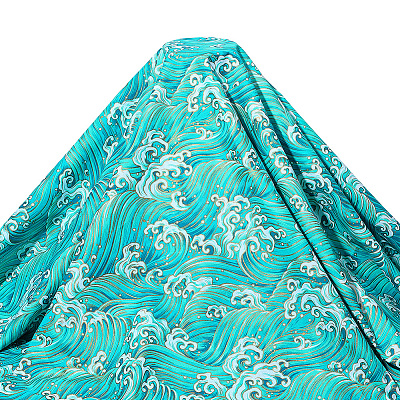 Japanese-style Cotton Fabric DIY-WH0671-277A-1
