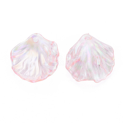 Transparent Acrylic Pendants MACR-S373-73-C04-1