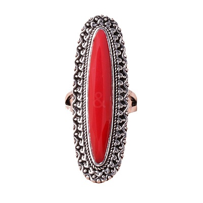 Alloy and Resin Finger Rings FS-WGB9ABA-03-1