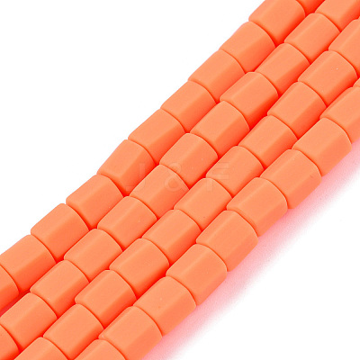 Handmade Polymer Clay Beads Strands CLAY-T021-02L-1