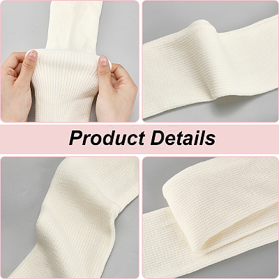 Acrylic Fibers Knit Leg Sleeves AJEW-WH20018-68B-1