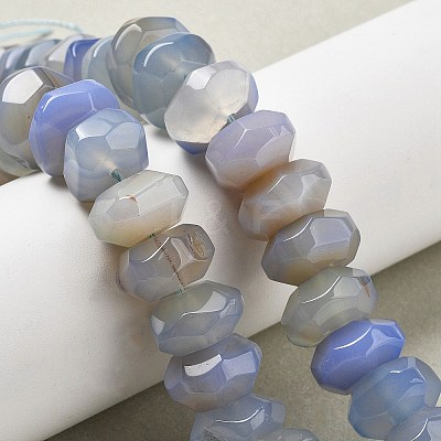 Natural Agate Bead Strands G-K392-A01-1