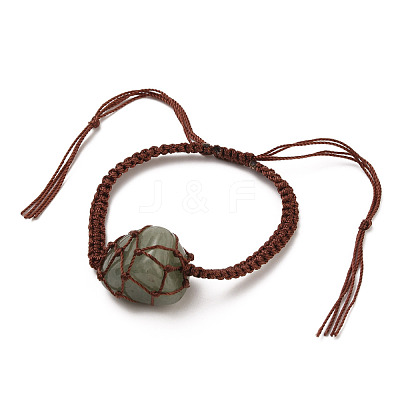 Adjustable Nylon Cord Braided Bead Bracelet Sets BJEW-JB05551-1