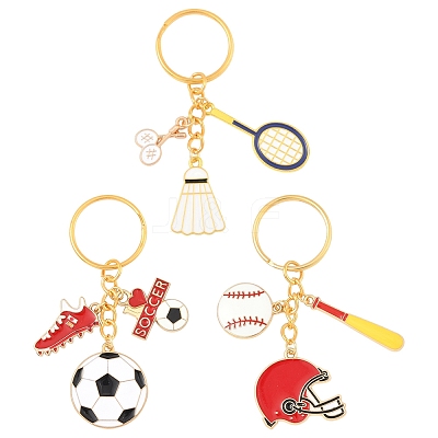 Alloy Enamel Keychain KEYC-FS00030-02-1